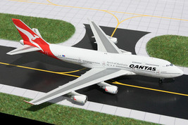 Qantas Boeing 747-400 VH-OEB Gemini Jets GJQFA859 Scale 1:400 RARE - £103.57 GBP