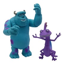 Pair Disney Pixar Monsters Inc 2019 Sulley 8&quot; Action &amp; Randall 6&quot; Figure Mattel  - £11.18 GBP