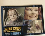 Star Trek The Next Generation Heroes Trading Card #54 Commander Etana Jol - £1.58 GBP