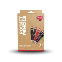 A Pack of 5 Masters Golf Pencils, Eraser and Clip pack. Loose or Packed - £3.85 GBP