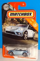 Matchbox 2020 MBX City Series #2 Volkswagen The Beetle Convertible Light Blue - £2.35 GBP