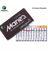 Marie&#39;s Oil Painting Colour ~ 12 Colours ~ Aluminum Tubes ~ Art. No: E1386 - $42.10 CAD