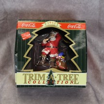 Coca Cola Christmas Trim A Tree Ornament 1942 They Remembered Me 1997 - $8.81