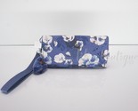 NWT Kipling AC8152 RUBI Snap Long Wallet Wristlet Polyester Winter Bloom... - $38.95