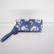 NWT Kipling AC8152 RUBI Snap Long Wallet Wristlet Polyester Winter Bloom... - $38.95