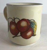 Staffordshire AUTUMN FAYRE Coffee Mug England Tableware Tea Cup Cherries... - £9.28 GBP