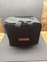Craftsman Black Canvas Zippered Tool Bag with Carry Handles 10X10X6” Gar... - $12.86