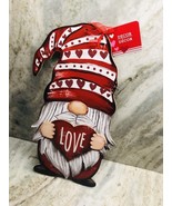 Ship N 24 Hours. New- Valentine’s Day Gnome Wood Wall Sign. “Love”. 14 I... - $27.00 CAD