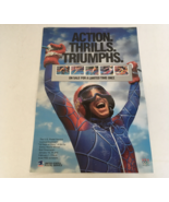 Vintage USPS 16 days of glory winter games stamp promotional poster - €21,45 EUR