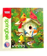 Springbok Feathered Retreat 2012 Bird House 1000 Pc Excellent Condition ... - £28.67 GBP