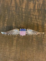 Rare US Air Force Style Brooch pin by Coro - Sterling Craft - £22.65 GBP