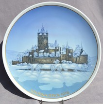 ROSENTHAL 1976 Christmas Weihnachten Plate: Castle Cochem - $12.95