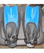 U.S. Divers Snorkeling Fins Blue black Size Large (10-13) - $34.36 CAD