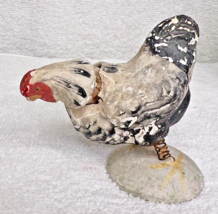 Amazing Full Body Chicken Candy Container Spring Legs Bobbler 2 7/8 inches tall - £35.13 GBP