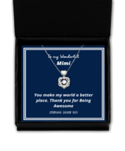 To my Mimi,  Heart Knot Silver Necklace. Model 64035  - $39.95