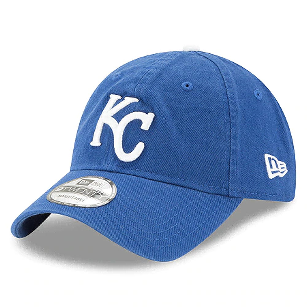 New Era MLB Kansas City Royals Core Classic 9TWENTY Adjustable Hat Royal... - $29.99