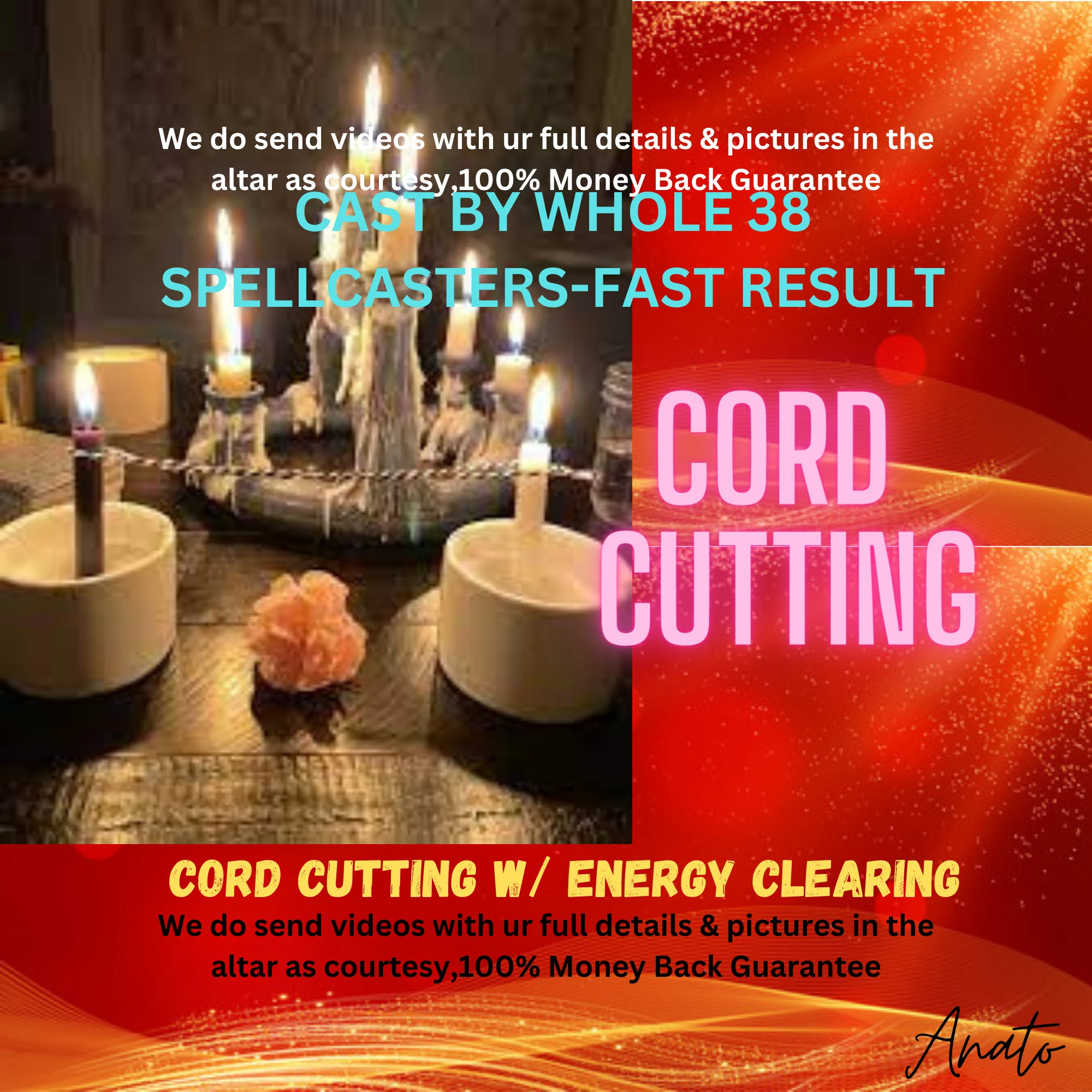 Negative Energy Cleanse, Cut Soul Ties, Cord Cutting, Healing Spell,self love - £493.61 GBP