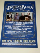 Ben Harper Doheny Blues Festival Concert Promotional Ad 2013 Bonamassa T... - £15.63 GBP