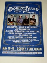 Ben Harper Doheny Blues Festival Concert Promotional Ad 2013 Bonamassa T... - £15.65 GBP