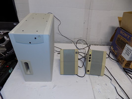 Vintage Advent AV370 PC Multimedia Stereo Speaker System with Subwoofer - $39.18