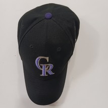 New Era RN#11493 CR Colorado Rockies Men's Back Strap Black Baseball Cap Hat image 15