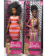 Barbie Fashionista Dolls  #135 #105 African American MIB - £44.83 GBP