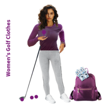 Women&#39;s Golf Clothes Grey Legging By Satva Size L - £31.38 GBP