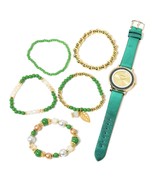 STRADA Japanese Movement Water Resistant Stainless Steel Back Watch Gree... - $13.50