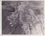Vintage 8x10 Photograph 1940s Air Force Paratroopers In Flight - $26.80