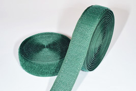Green Hook &amp; Loop Tapes (1 Metre+ min) Sew On (Non-Adhesive Backing) 20m... - $2.99