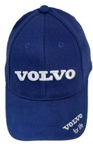 Volvo For Life Embroidered Logo Ball Cap Hat Blue  - £15.40 GBP