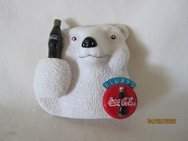 vintage Souvenir / Travel Refrigerator Magnet: 1995 Coca-cola polar bear magnet - £6.29 GBP