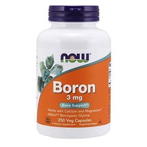 NOW Supplements, Boron 3 mg, 250 Capsules - £16.92 GBP