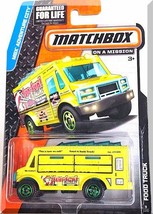 Matchbox - Food Truck: MBX Adventure City #9/120 (2015) *Yellow Edition* - £2.34 GBP