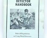 Vtg 1974 White&#39;s Electronics Metal Detector Handbook - $13.32