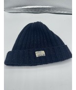 Prana knit beanie hat Classic Blue - $27.06 CAD