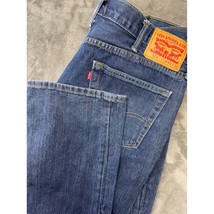 Levi&#39;s 514 Straight Fit Jeans Mens W40 L30 Dark Wash Denim Pants - $39.99