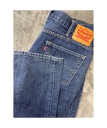 Levi&#39;s 514 Straight Fit Jeans Mens W40 L30 Dark Wash Denim Pants - €34,45 EUR