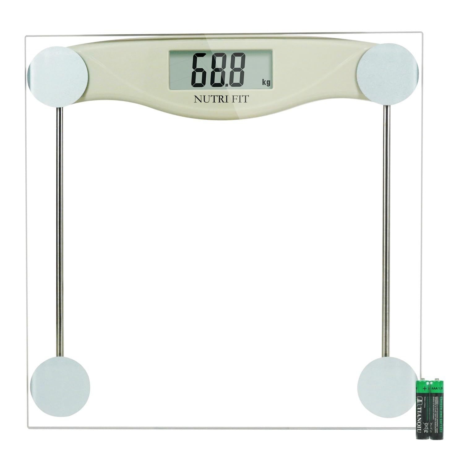 Bathroom Scale For Body Weight, Nutri Fit Digital Weighing Scale, Birthd... - $29.99