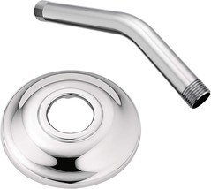 Moen 10154 Showering Accessories-Basic 6-Inch Shower Arm, Chrome With, C... - £24.31 GBP