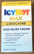 Icy Hot Max Strength Pain Relief Cream 2.7oz Exp 6/2023 - £7.83 GBP