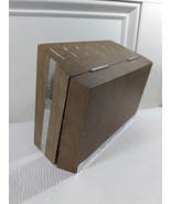 DALSTRONG Knife Block Wood Holder 8 slot folding Gladiator Series Foldab... - $74.58 CAD