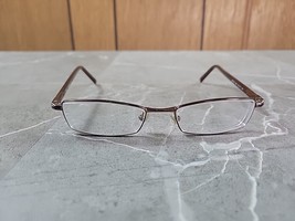 Ray Ban RB6103 2511 Brown Metal Full Rim Eyeglasses Frame 51-17 140 FRAMES ONLY - £28.39 GBP