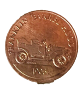 Franklin Mint Antique Car Coin Collection 1969 Series 1 Franklin Barrel ... - £11.64 GBP