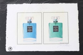 Coco Chanel Perfume Print By Fairchild Paris LE 5/25 - £113.85 GBP