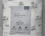 Welhome Cotton Blend Sateen 320 TC Classic Chic Mushroom 4pc Sheet Set, ... - £41.55 GBP