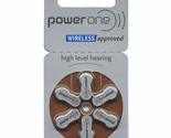 Power One Size 312 Zinc Air No Mercury (60 batteries) + Battery Caddy Ke... - $17.49