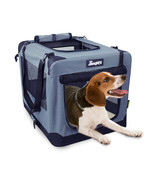 JESPET Soft Pet Crates Kennel 26&quot;, 30&quot; &amp; 36&quot;, 3 Door Soft Sided Folding ... - $1,798.01 MXN