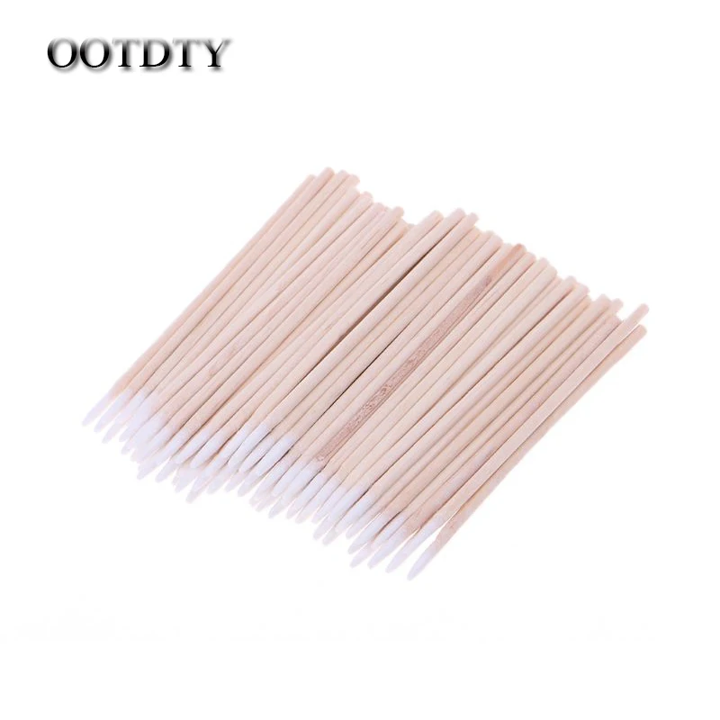 OOTDTY 100pcs/pack Cotton Swabs Cleaning Tools For    Charging Port Headphone Ho - £127.31 GBP