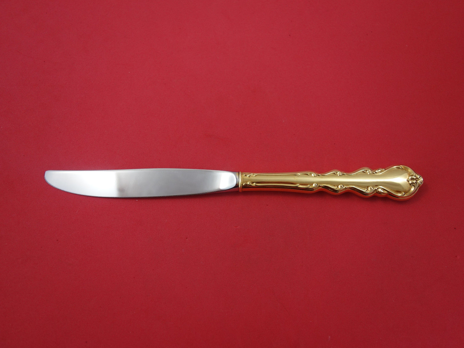 Antique Vermeil By International Sterling Silver Regular Knife 9 1/4" - £46.69 GBP